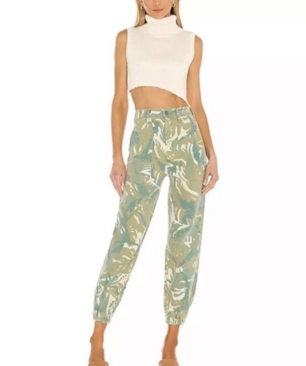 Mother The Wrapper Patch Ankle in Tropical Camo - 29