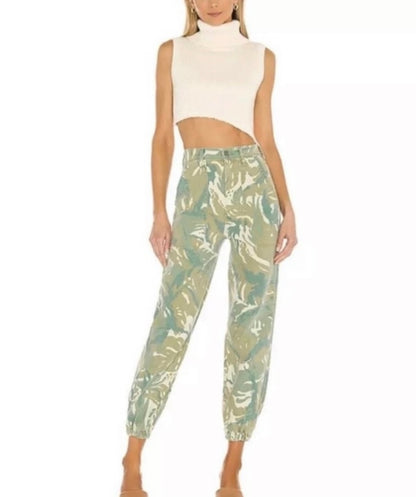 Mother The Wrapper Patch Ankle in Tropical Camo - 29