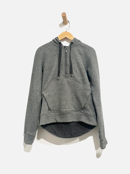 Lululemon Catch A Moment Dark Heather Grey Hoodie - 2