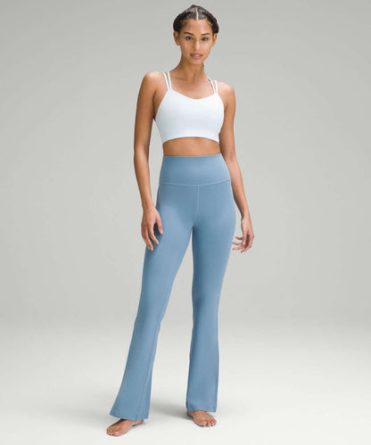 Lululemon Groove Super-High-Rise Flared Pant in Utility Blue - 8