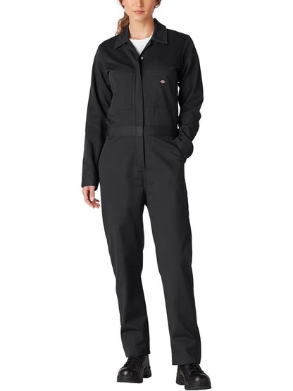 Dickies Black Long Sleeve Coveralls - XS
