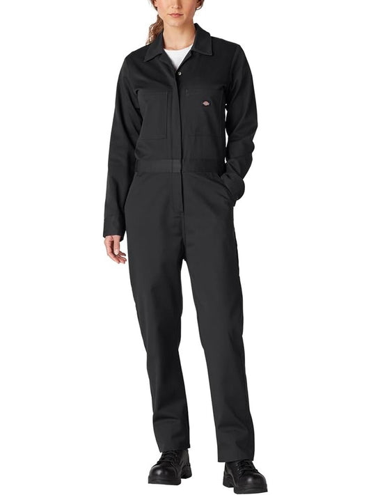 Dickies Black Long Sleeve Coveralls - XS