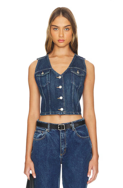 Levi's Denim Corset Top