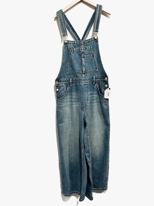 Free People Wide Leg Overalls - 28