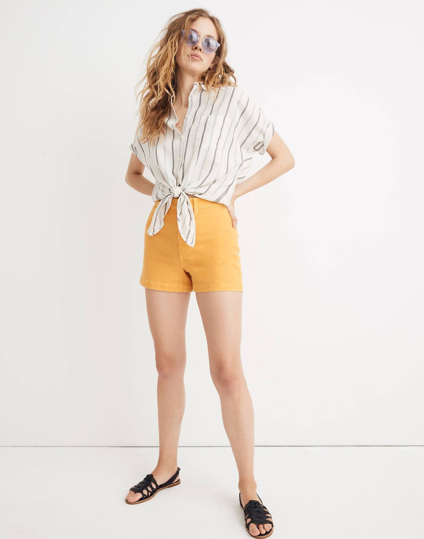Madewell Emmett Shorts in Marigold - 30