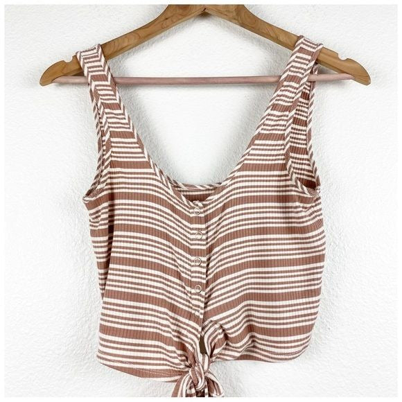 Privacy Please Orion Tank in Camel Size Small