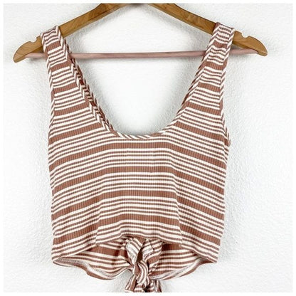 Privacy Please Orion Tank in Camel Size Small