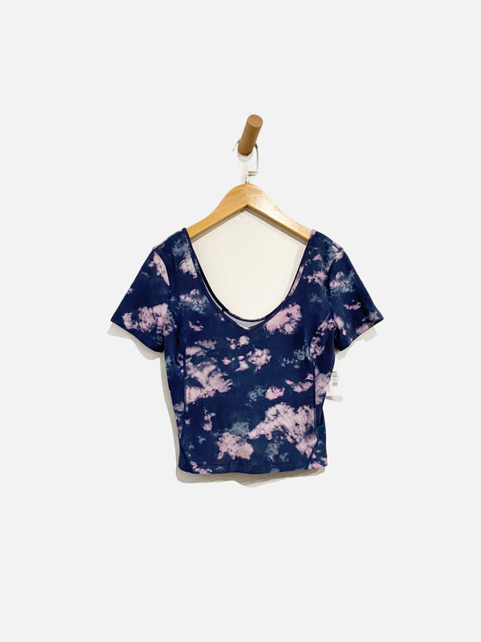 Lululemon Align Tee in Purple Tie Dye