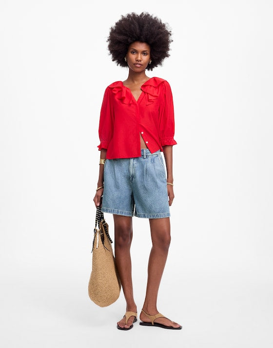 Madewell NWT Pleated Shorts - 26
