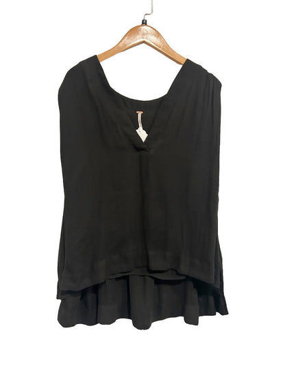 Free People Darcy Super V Top in Black - Medium