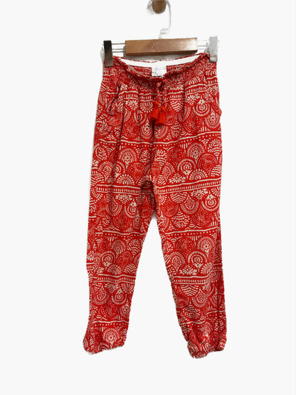 Mayoral Red and White Top and Pant Set - 6