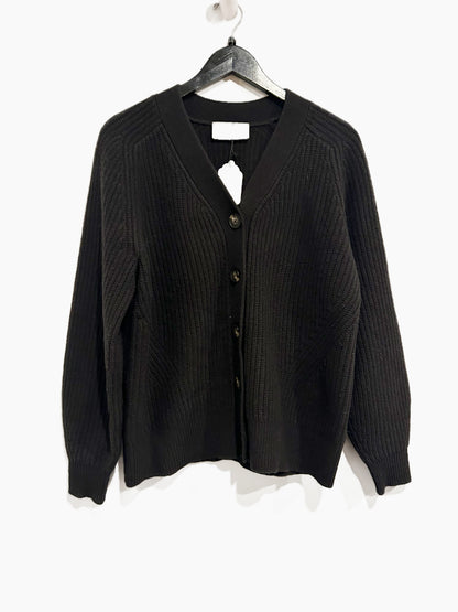 Everlane The Felted Merino Cardigan in Black - Small
