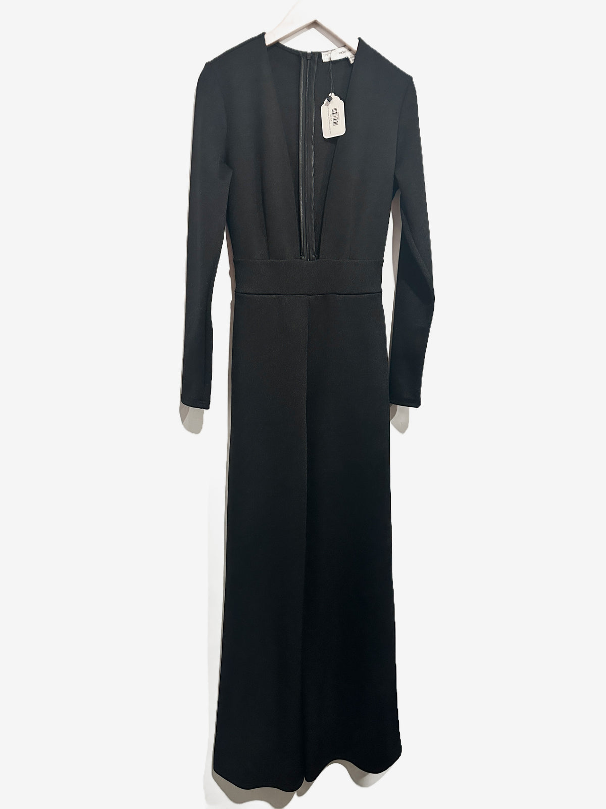 Twin Sisters Black Deep Plunge Jumpsuit - 6
