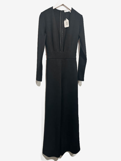 Twin Sisters Black Deep Plunge Jumpsuit - 6
