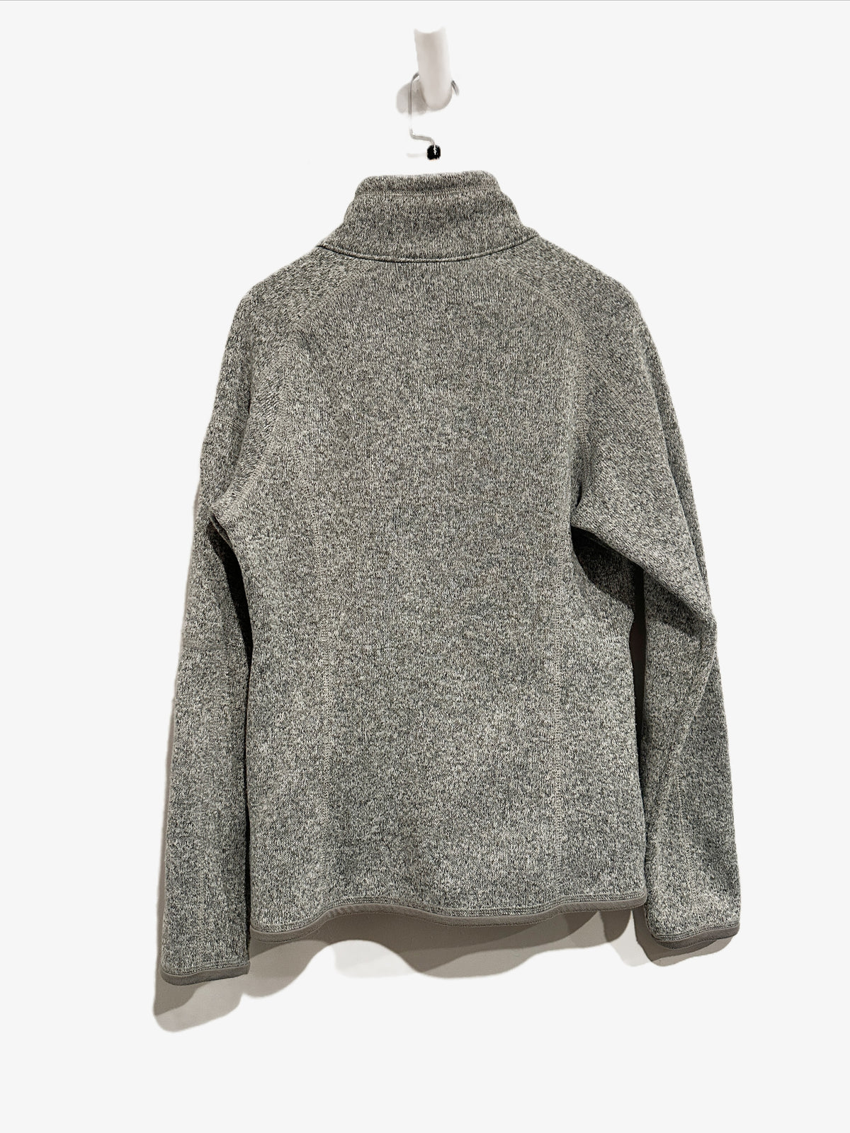 Patagonia Better Sweater Full Zip Fleece Jacket in Birch White - Small