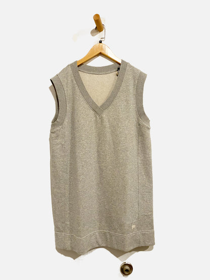 Vuori Sedona Vest Dress in Light Heather Grey - Medium