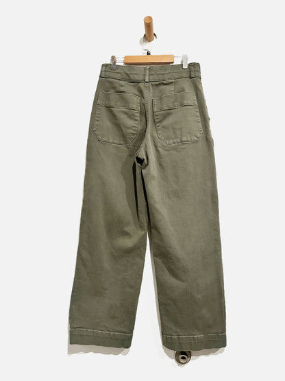 Everlane Green Utility Pants -6