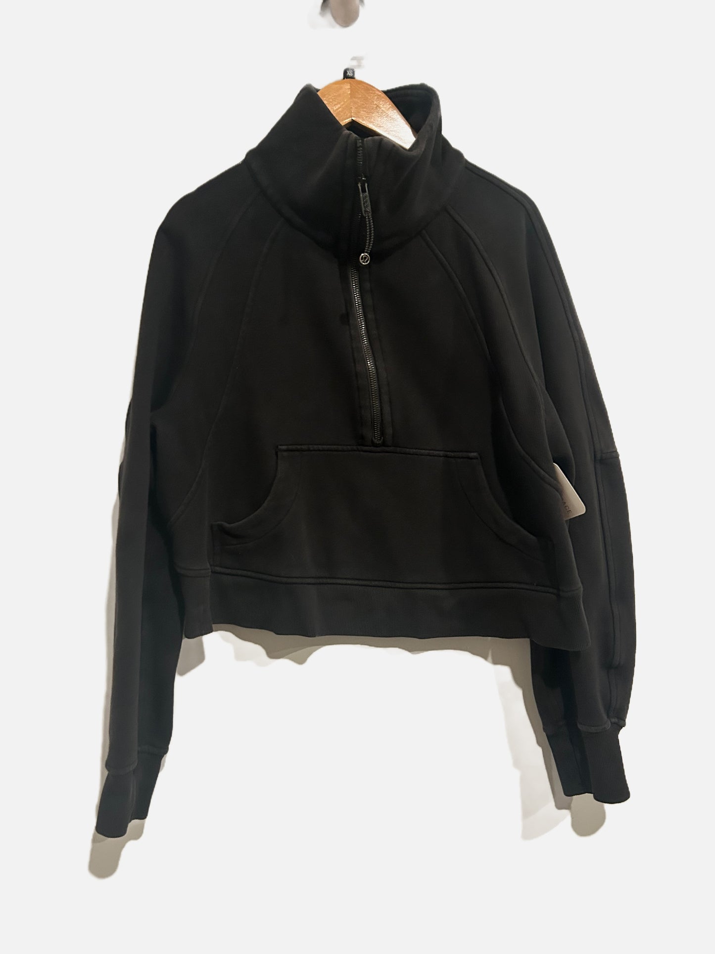 Lululemon Scuba Oversized Funnel Neck Sweatshirt in Black - XS/S
