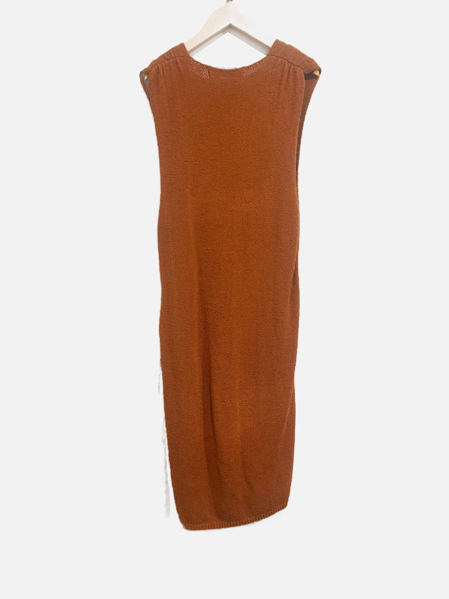 Free People Beach Poppy Sweater Mini Dress in Sienna - Large