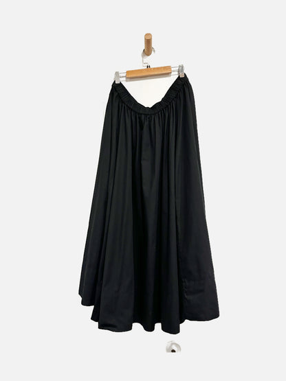 Free People Lowen Black Midi Skirt - Large