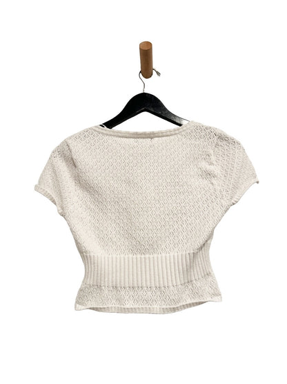 Pacsun Evelyn Sweater T-Shirt in White - Medium