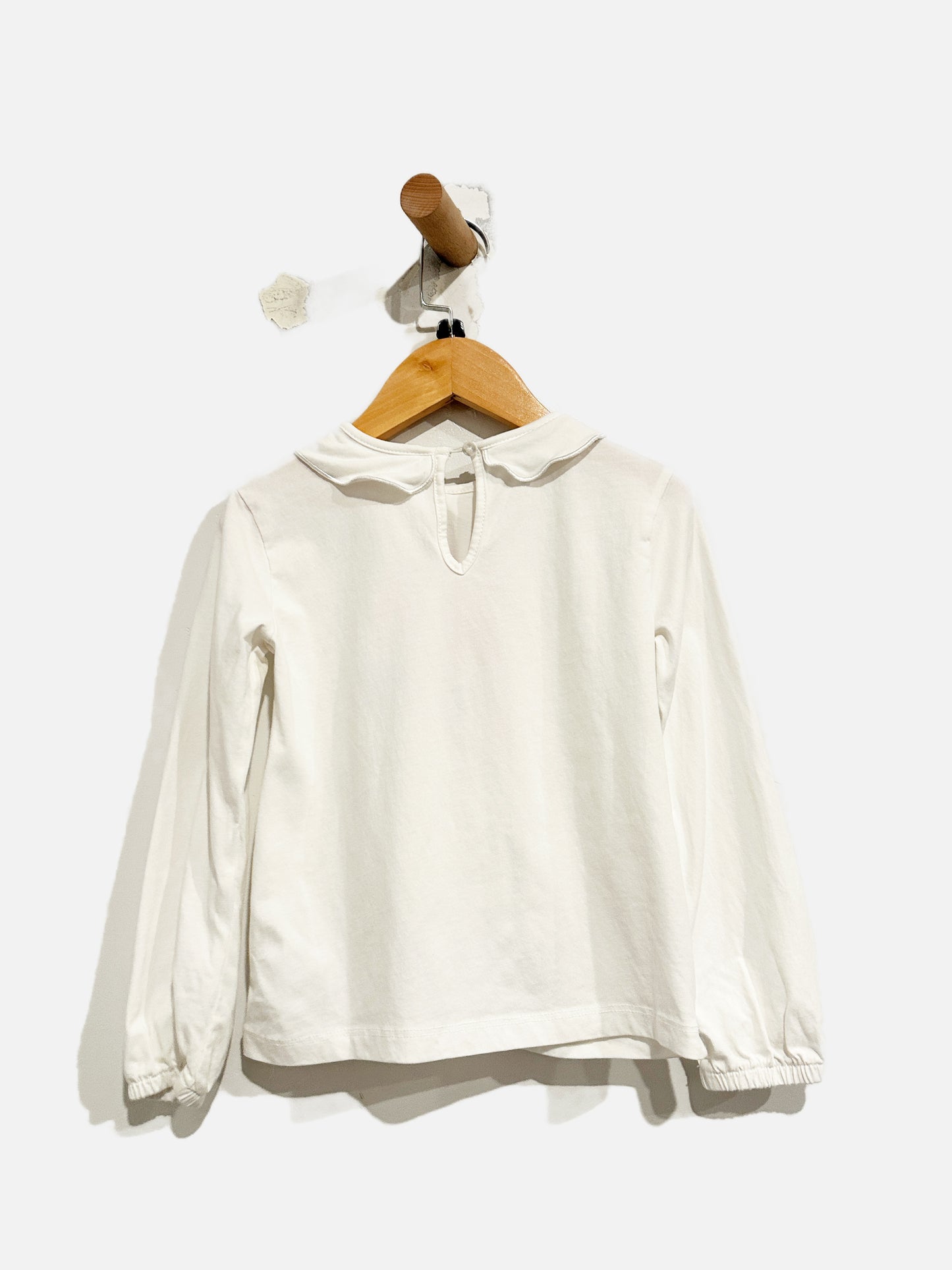 Primigi Girl White Flower LS Top - 5