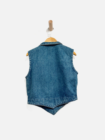Roughrider Vintage Denim Vest - Small