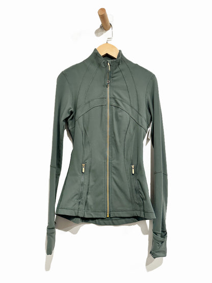 Lululemon Define Jacket in Dark Forest/Gold - 2