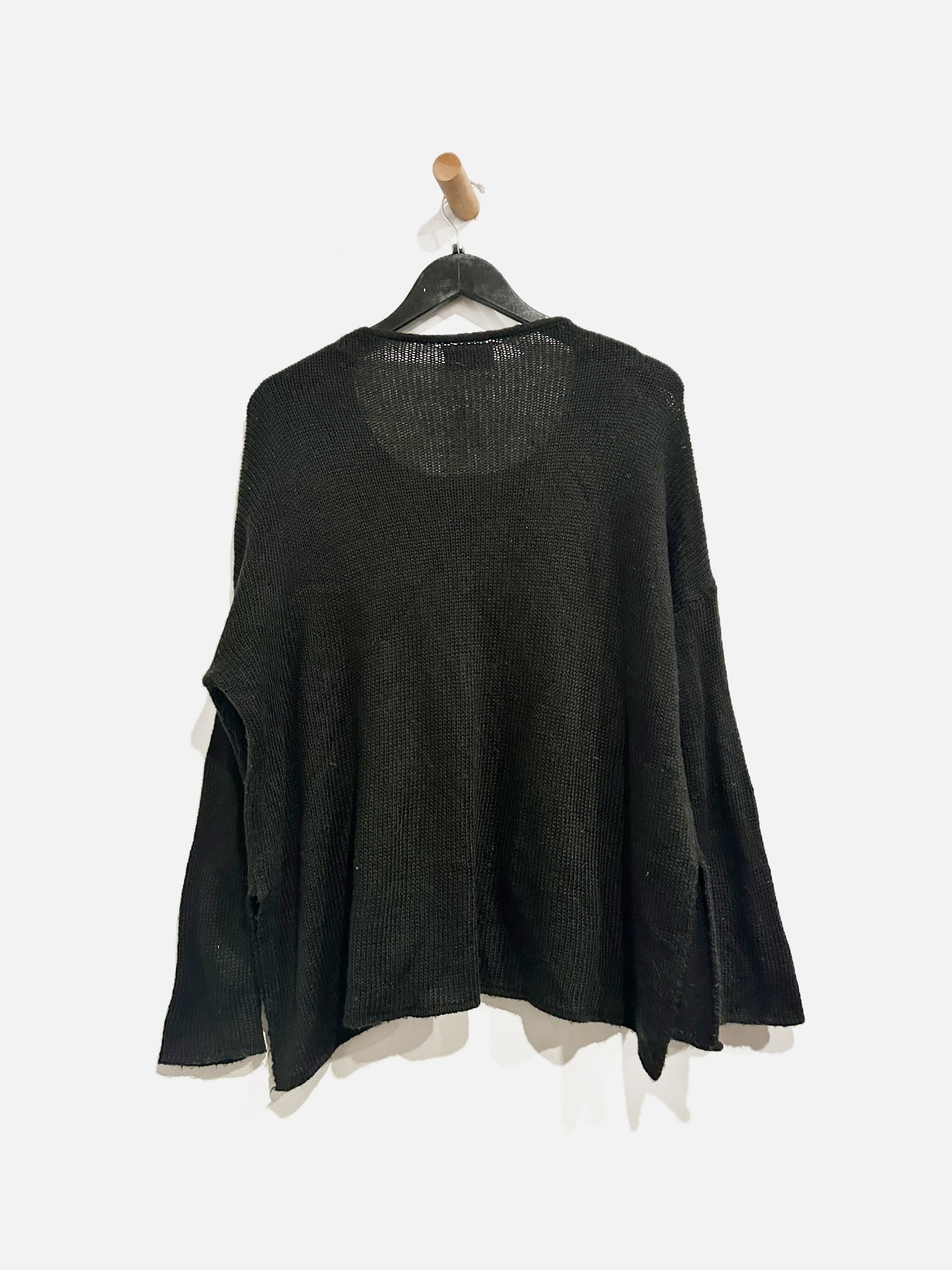 Wooden Ships Black “Champagne Please”  Sweater - S/M