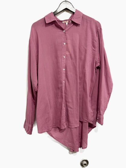 Sundry NWT Destinations Oversized Shirt in Orchid - 3 (Large)