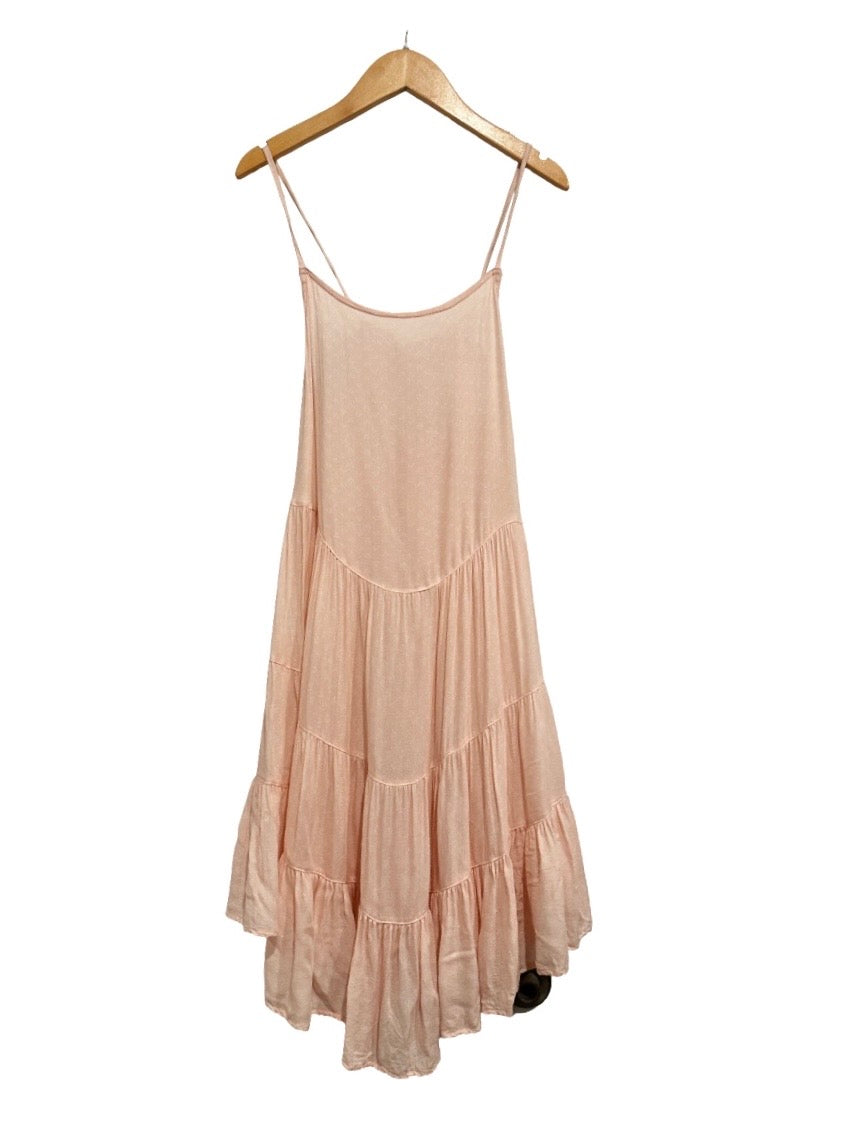 Free People Intimately Pink Mini Slip Dress - Small
