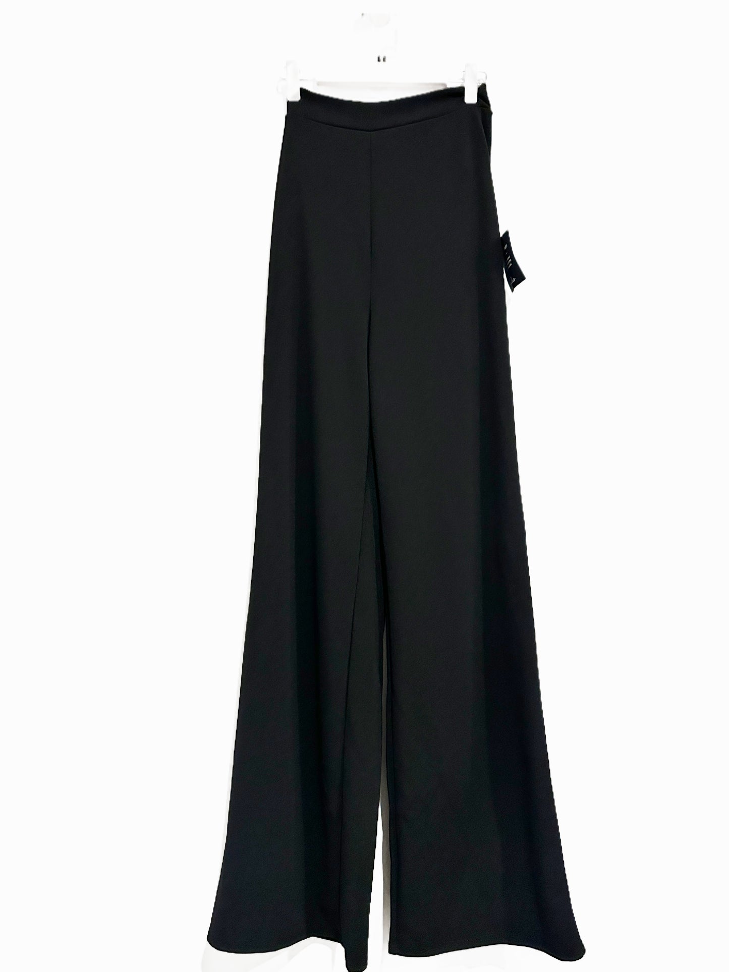 Lulus Only Tonight Black Two-Piece Wide Leg Pant Set - XS