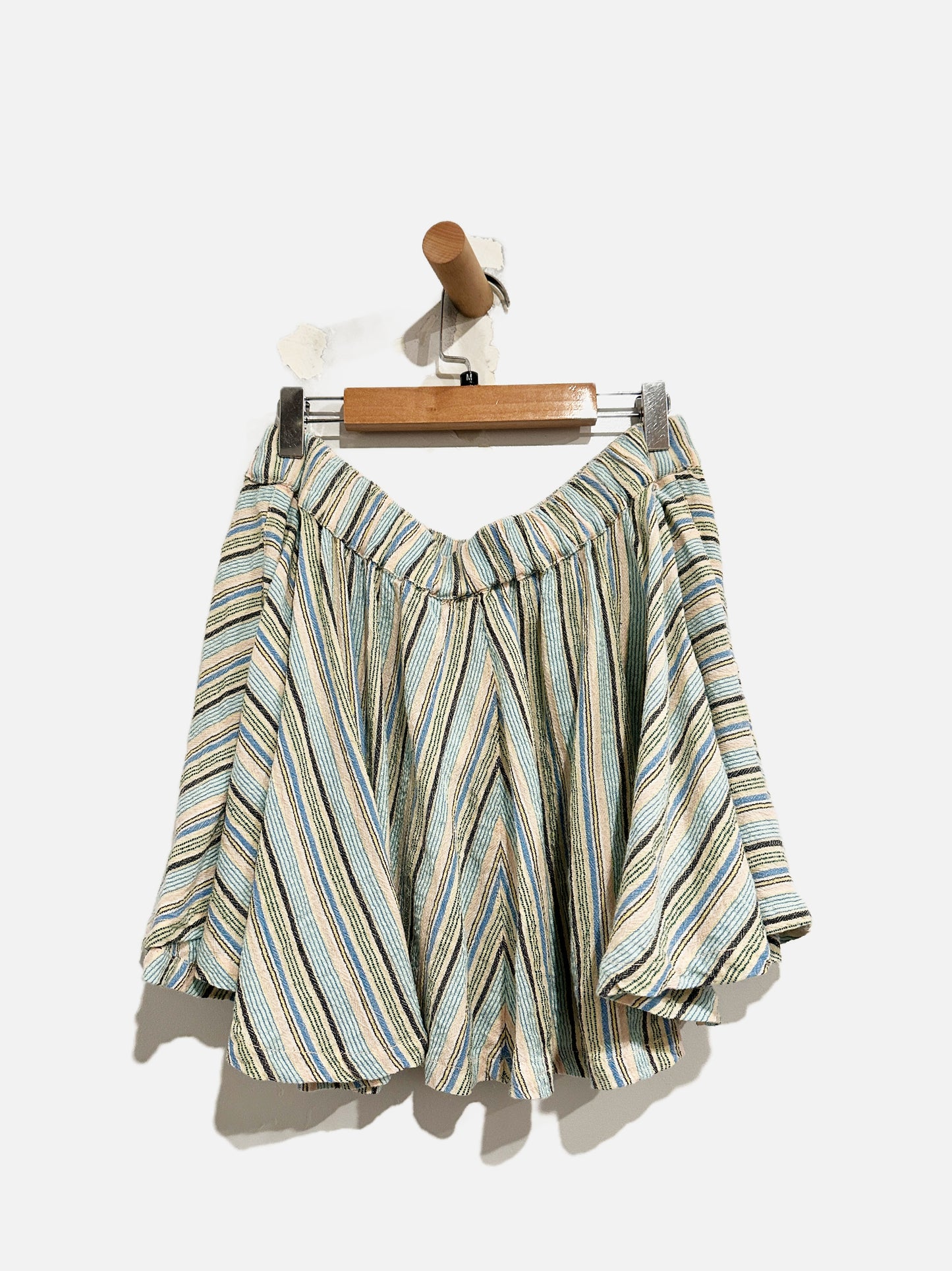 Free People Blue Summerhouse Micro Skirt - Medium