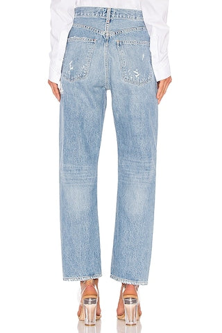 Agolde 90's Mid Rise Loose Fit Jeans in Fall Out - 24