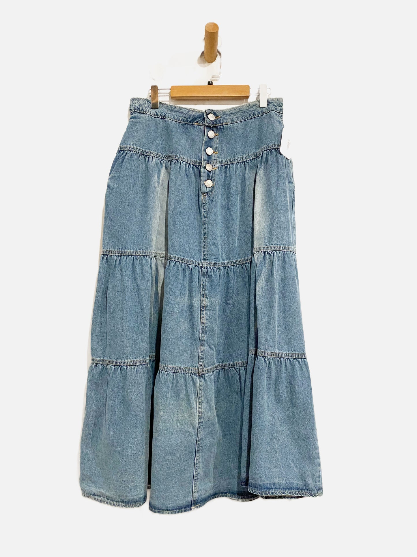 NN Denim Maxi Skirt - Large