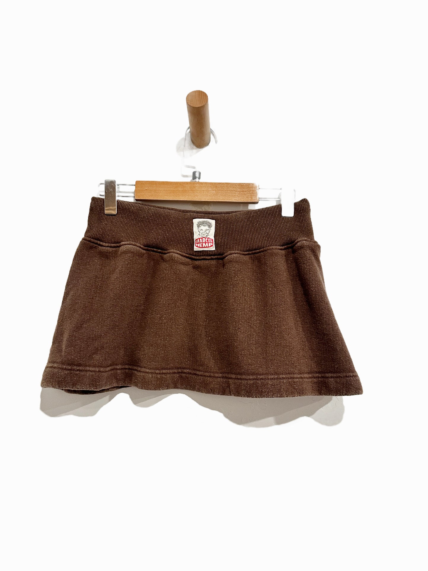 Marcel Hemp Brown Micro Skirt - Small