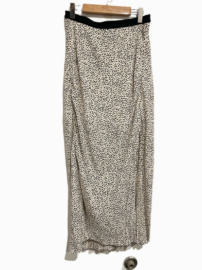 Sanctuary Black + White Dot Skirt - Medium