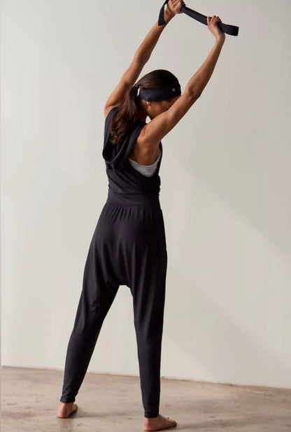 Free People Movement Second Chance Onesie in Black - XS