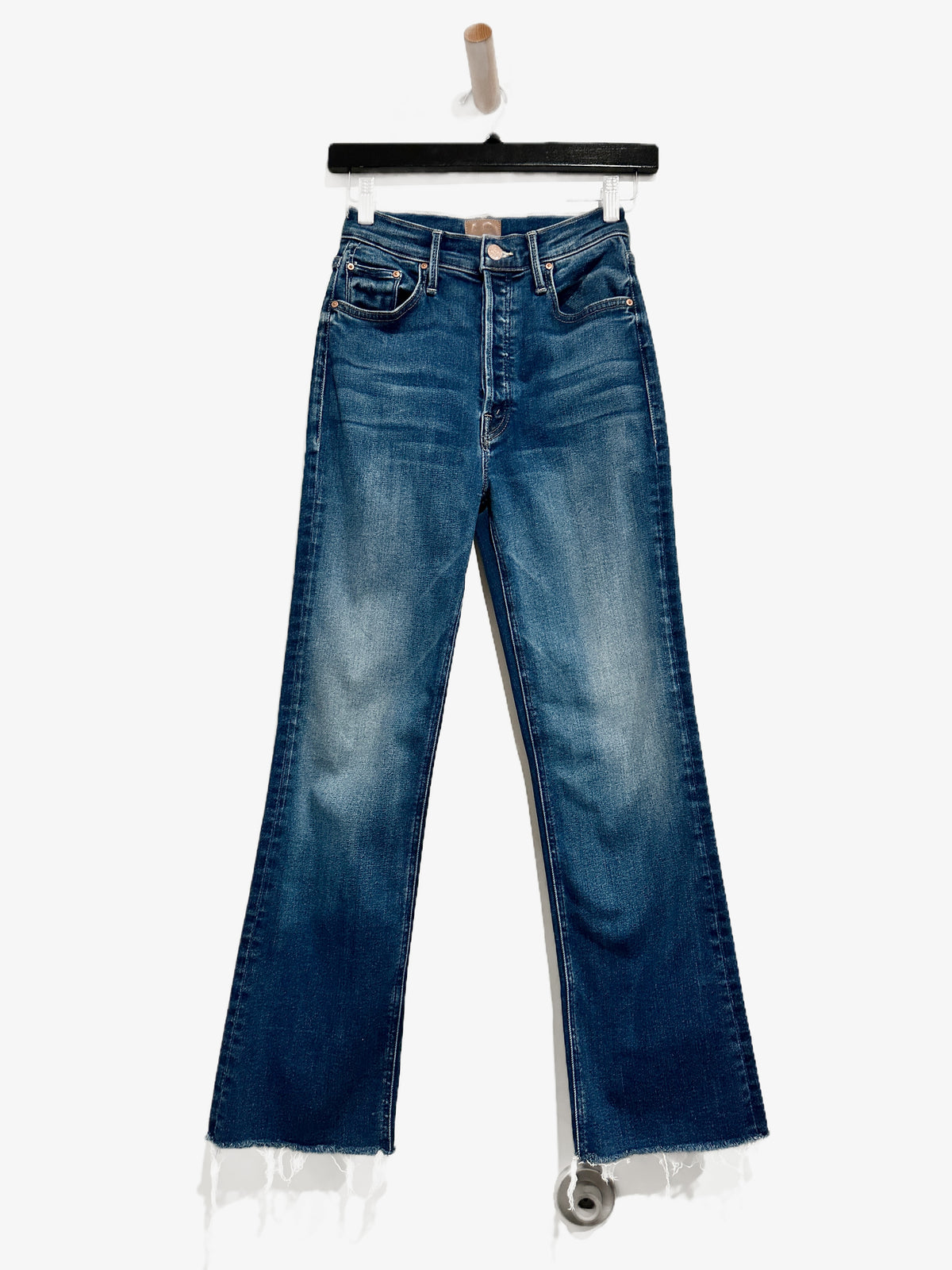 Mother the Tripper Ankle Fray Jeans in Change is in the Air - 25