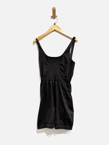 Free People Movement Good Karma Runsie in Dark Gray - M/L