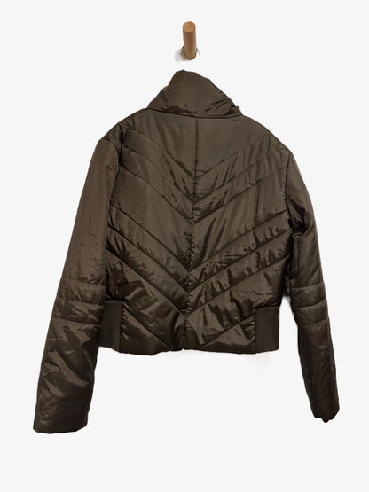 Ellemeno Vintage Chocolate Brown Puffer Jacket - Large
