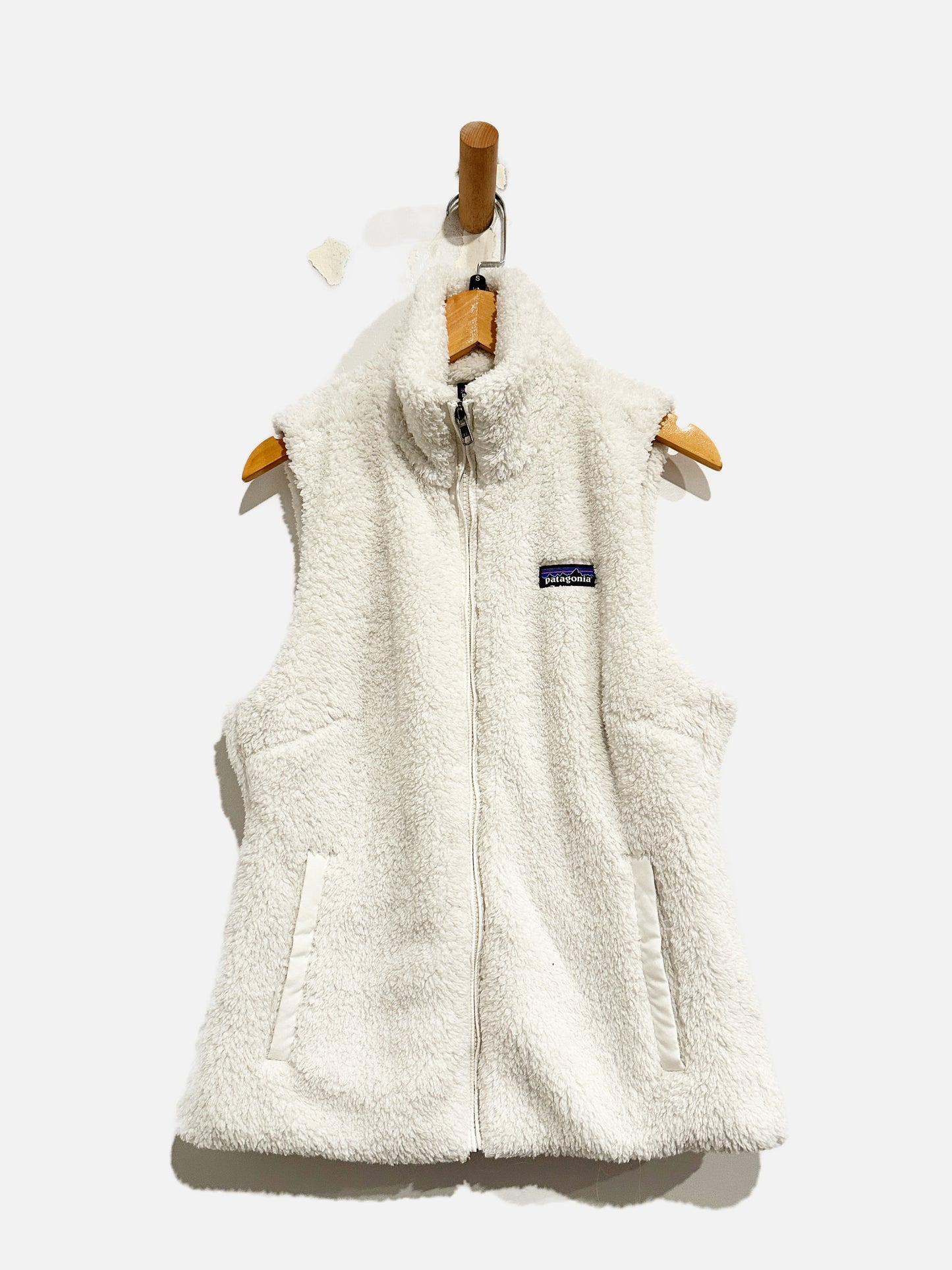 Patagonia White Los Gatos Vest - Small
