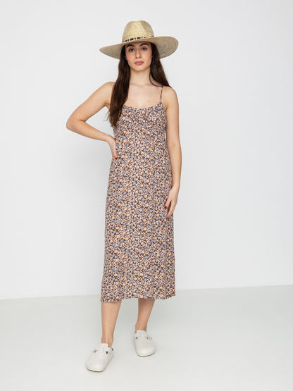 Volcom Naw Beach Midi Dress - Large