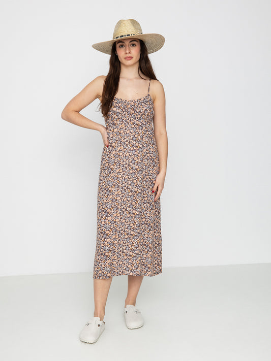 Volcom Naw Beach Midi Dress - Large