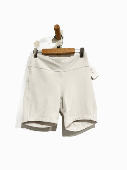 Outdoor Voices White Bike Shorts - Small