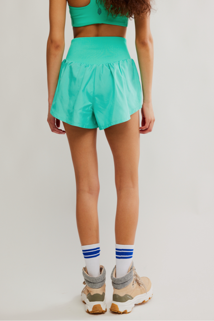 Free People Movement Carpe Diem Short in Seafoam - Medium