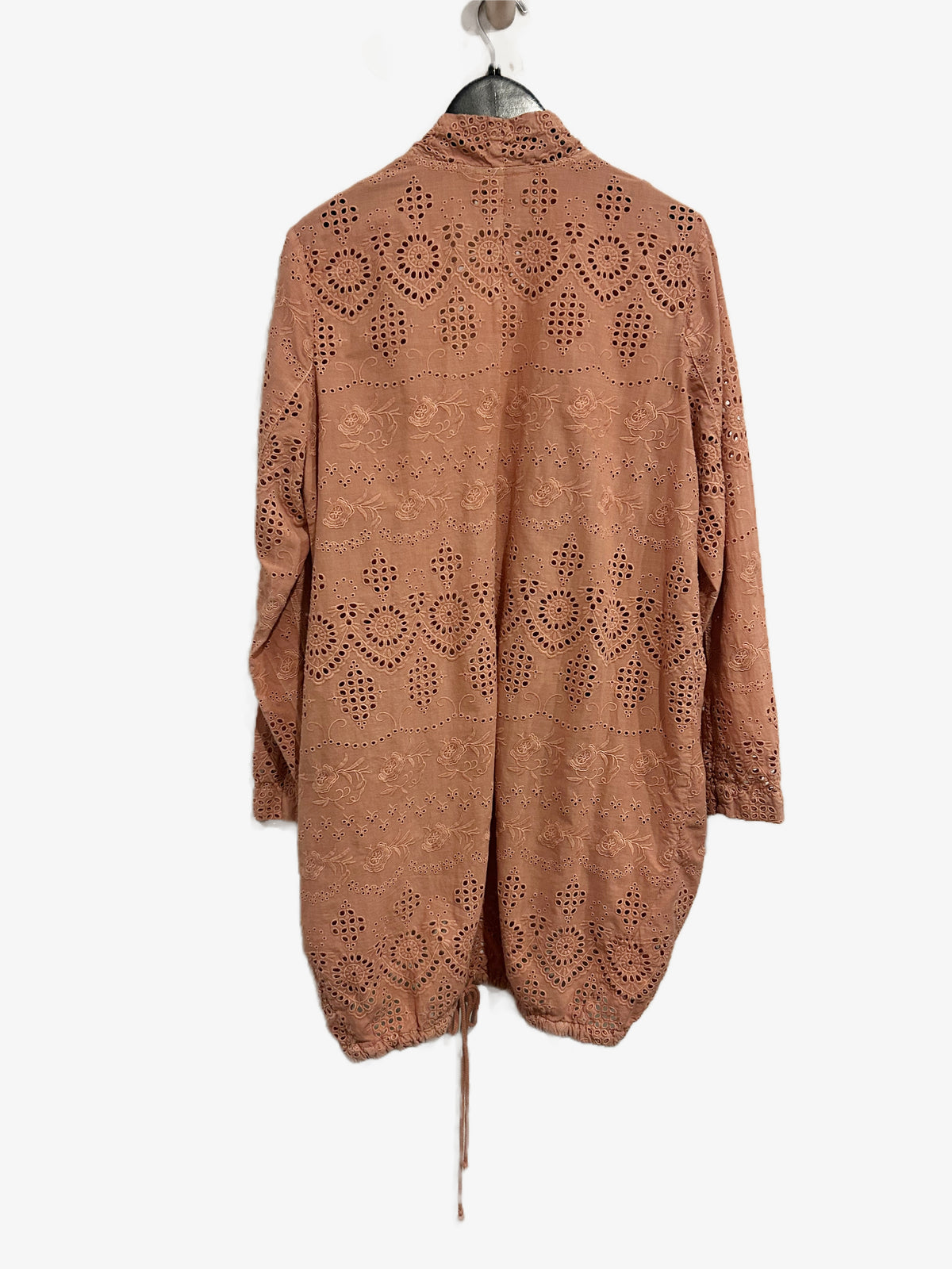 Sundance Moonlight Eyelet Jacket in Terracotta - Large