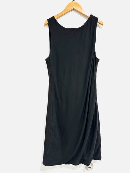 Theory Asymmetric Draped Mini Dress - Large