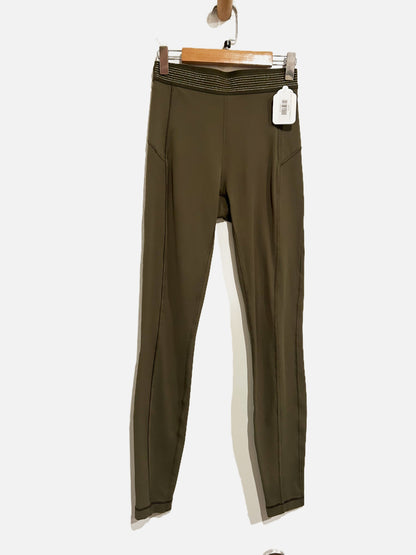 Lululemon Principal Dancer Golden Lining Tight 28" in Armory - 4