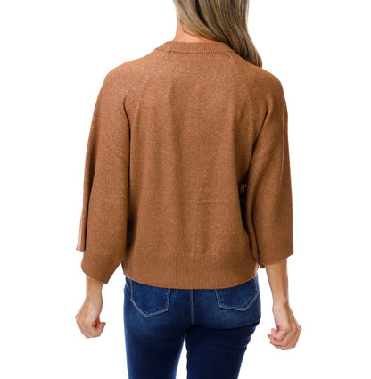 Nine West NWT Dolman Sleeve Sweater in Baked Yam - Medium